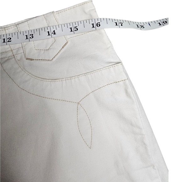 Allison Brittney Vintage Cream Stretch Skort - Picture 3 of 6